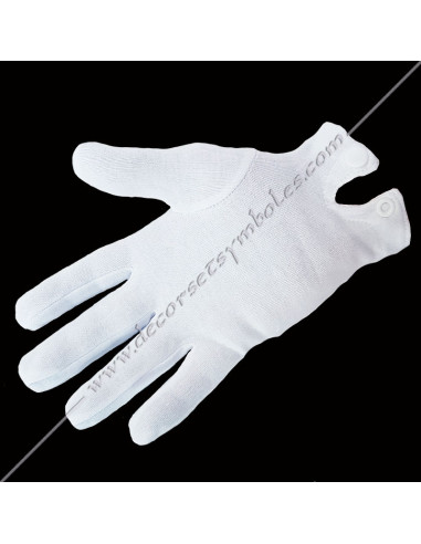 GCC010-gants-blancs-maconniques-brodés-croix-templiere-decors-coton-rer-rectifie-accessoires-fm-ordres-interieurs