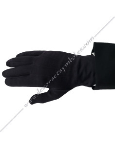 GCN090-gants-maconniques-noirs-coton-lycra-nylon-4e-degre-maitres-secrets-reaa-tenues-ceremonies-femmes-hommes-fm 2