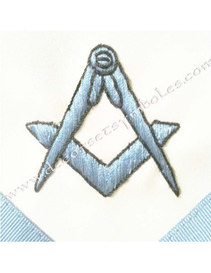 TRFT002C-francais-traditionnel-tabliers-maconniques-decors-tenues-maitres-dos-noirs-loges-ateliers-fm 2