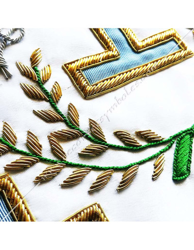 TRFT050C-french-traditionnal-aprons-worshipfuls-masters-decorations-masonic-fm-meetings-ceremonies-symbols