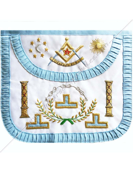 TRFT050C-francais-traditionnel-tabliers-venerables-maitres-decors-maconniques-tenues-ceremonies-symboles-fm