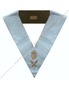 SRFT071C-music-columns-harmony-masters-officers-masonics-sashes-collars-lyres-gltso-opera-loges-fm
