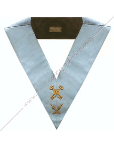 Tresorier Sautoir Officier Rite Francais Traditionnel