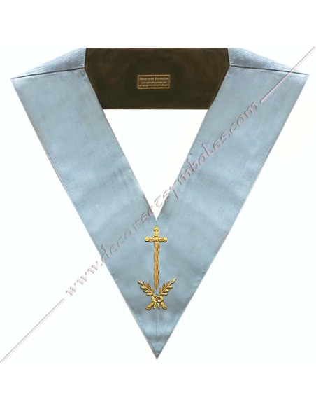 SRFT002C-couvreurs-francais-traditionnel-cordons-sautoirs-officiers-loges-symboles-maconniques-tenues-fm
