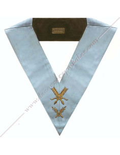 Secretaire Sautoir Officier Rite Francais Traditionnel