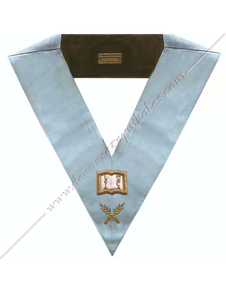 Orador Collarín Oficial Rito Francés Tradicional