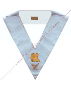 Architecte Sautoir Officier Rite Francais Moderne