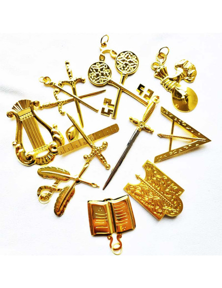 ENSB110-pack-sets-ensembles-10-dix-bijoux-maconniques-officiers-loges-ateliers-cordons-or-outils-accessoires