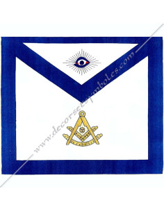 Tablier maçonnique de Passé Maitre Immédiat du Rite York