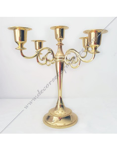 Masonic Candlesticks 5 branches Tools of Lodge