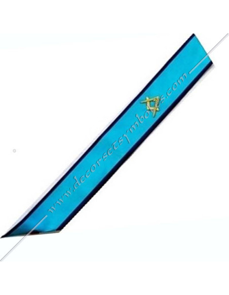 BRM117B-misraim-rite-sashes-masonic-harnesses-master-lodge-ribbons-gloves-gifts-jewellery-tools-fm