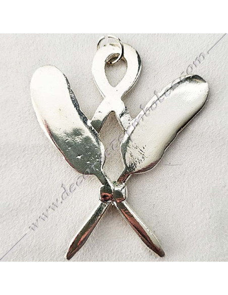 FGK180-rite-english-emulation-masonic-jewelry-officers-secretaries-silver-colloars-lodges-fm-tools-accessories