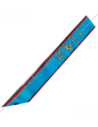 BRA048R-cordons-sautoirs-rubans-maitres-maconniques-accessoires-loges-myosotis-acacia-equerre-compas-outils-fm