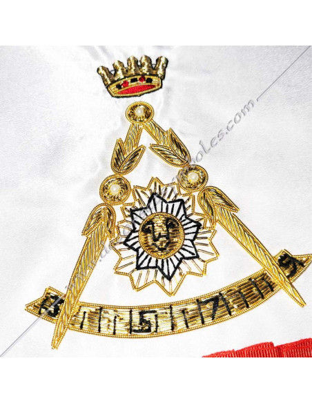 Masonic apron of the Scottish Grand Chosen of the 2nd Order