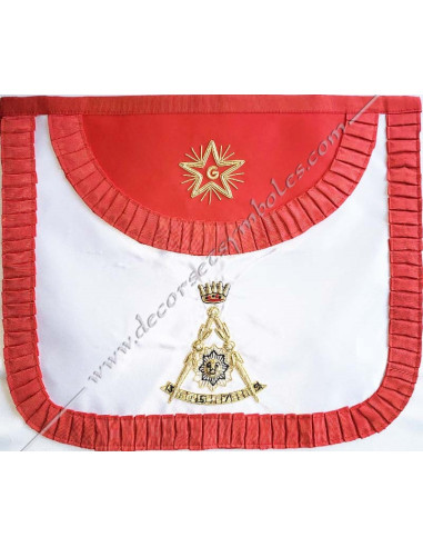 HRF169-2e-ordres-tabliers-maconniques-chapitres-francais-bavette-rouge-grand-elu-ecossais-sagesse-decors-fm