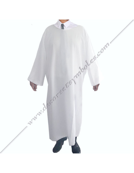 RHS140-robes-aubes-maconniques-blanches-purifications-rite-francais-2e-ordre-decors-elus-ecossais-fm