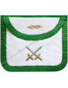Tablier Maçonnique 3e Ordre Chevalier d'Orient