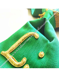 Masonic sash or harness for the Knight of Orient of the 3rd