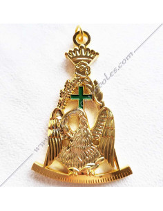 BBS242-jewels-4th-orders-pink-cross-green-masonic-french-chapters-princes-decorations-symbols-rituals-fm