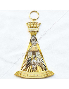 BBS240-bijoux-maconniques-4e-ordres-rite-francais-chevaliers-rose-croix-mobiles-articules-18e-degres-decors-reaa-fm 2