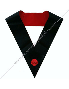 HRF142-sautoirs-maconniques-4e-ordres-cordons-francais-chapitres-sagesse-grades-rose-croix-fm 2