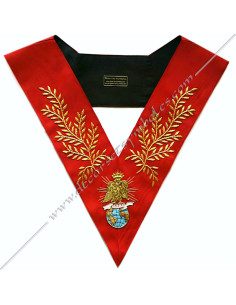 HRF503-libertas-4e-sautoirs-ordres-maconniques-cordons-rite-francais-decors-sagesse-chapitres-globes-aigles-fm