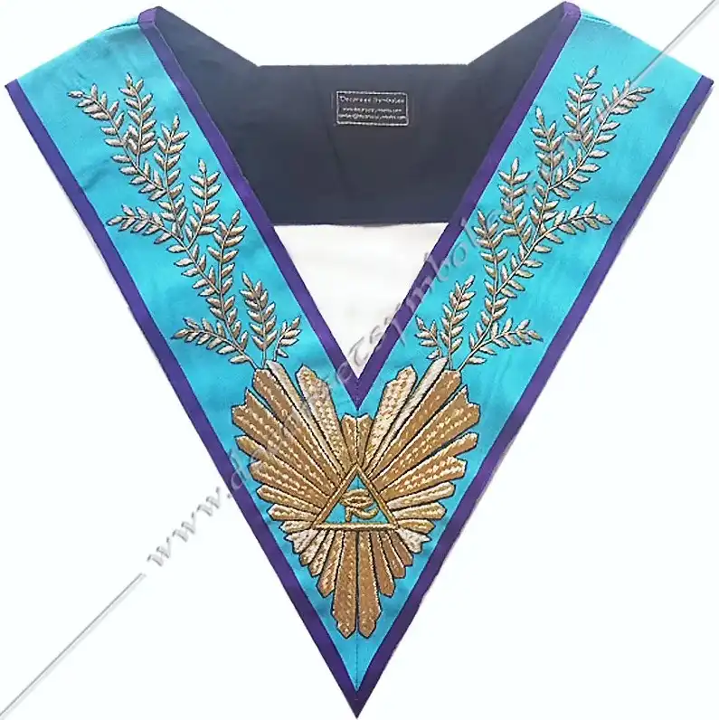 Worshipful Master collar of the Memphis-Misraim Rite