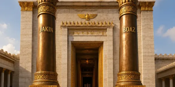 Masonic Columns: Jakin, Boaz and the Symbolism of the Temple