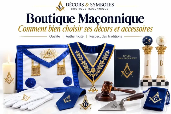 Boutique Maçonnique : Comment Bien Choisir Ses Décors